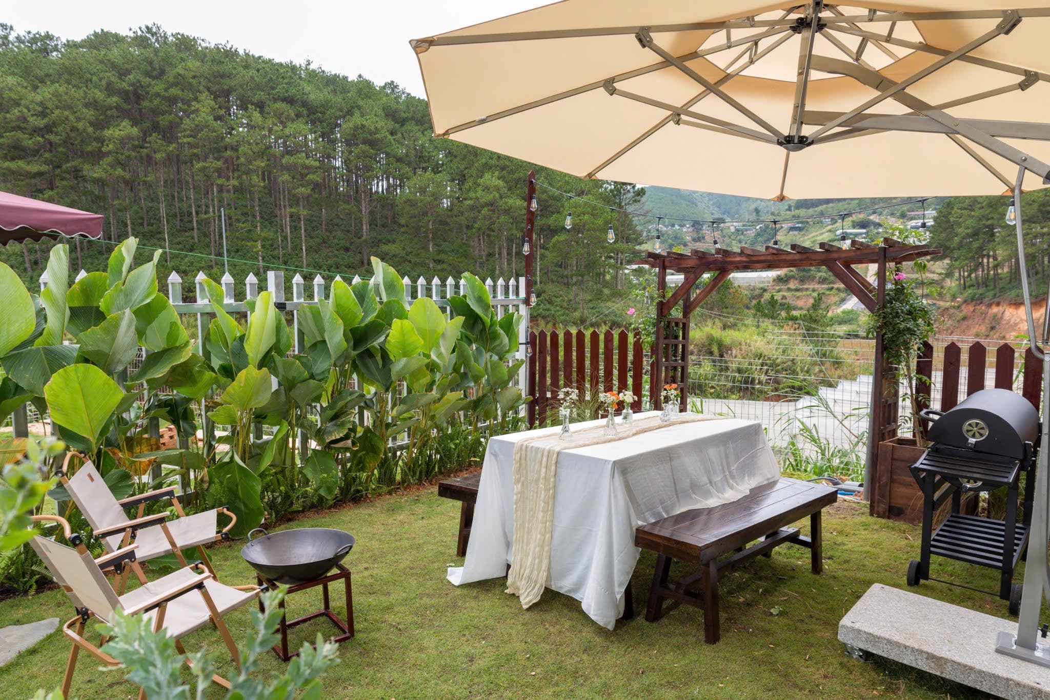 Home Đà Lạt  sân vườn có view đẹp - thuê homestay đà lạt ảnh 2