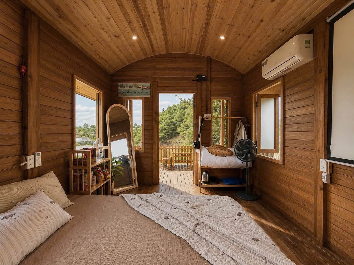 Home gỗ chữa lành - thuê homestay đà lạt ảnh 3