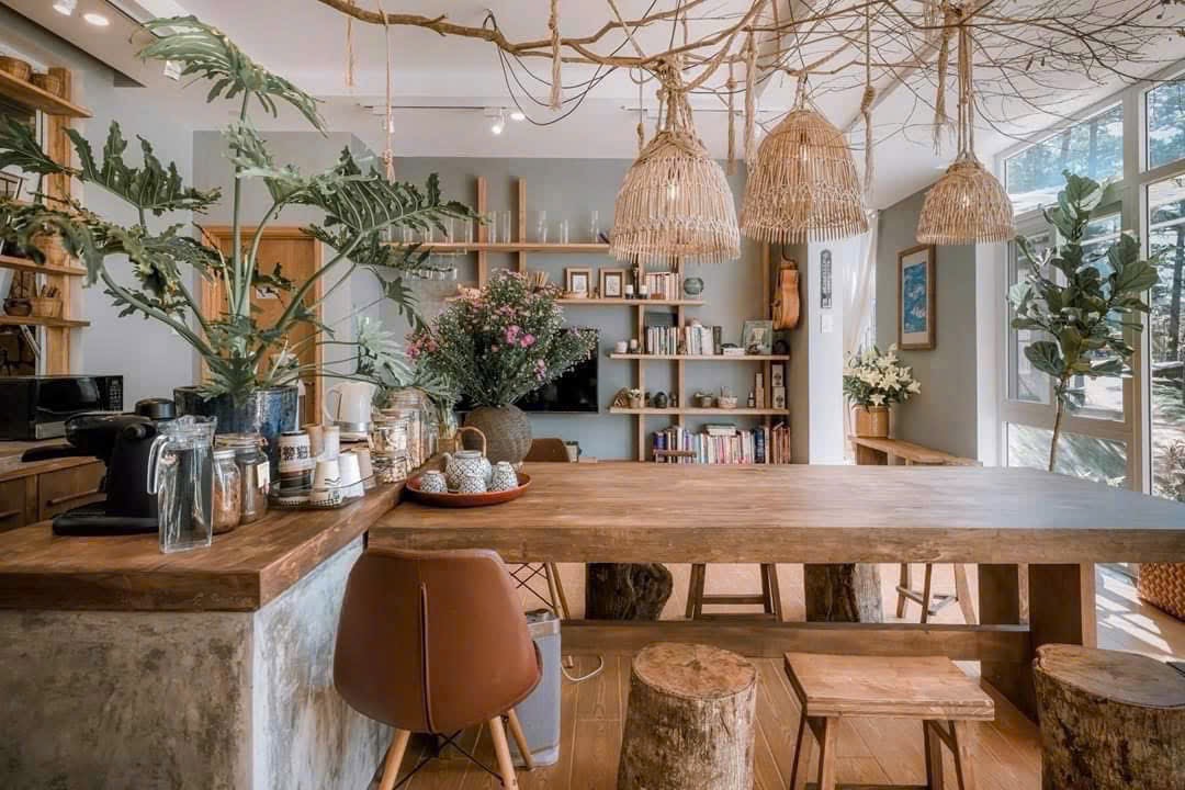 🏕️ Căn Villa nằm trong rừng thông, view nhìn ra hồ Tuyền Lâm - thuê villa đà lạt ảnh 4