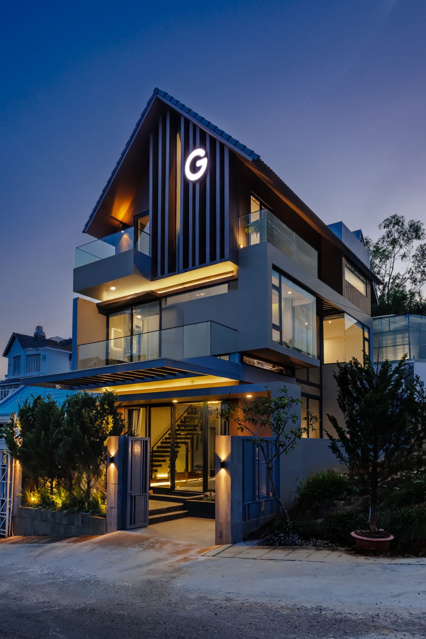 Villa Đà Lạt thiết kế hiện đại - thuê villa đà lạt