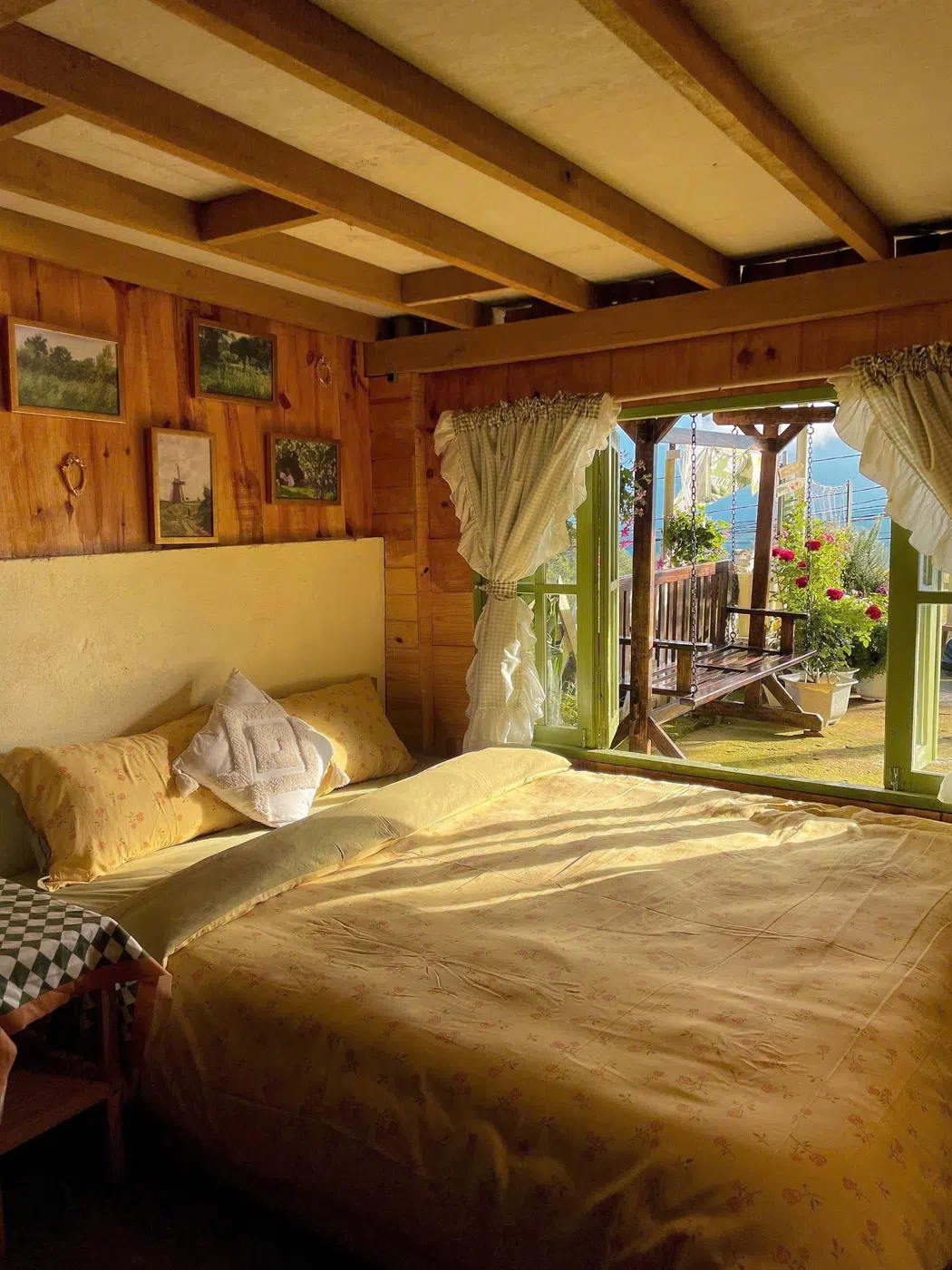 home gỗ săn mây, hoàng hôn - thuê homestay đà lạt ảnh 2
