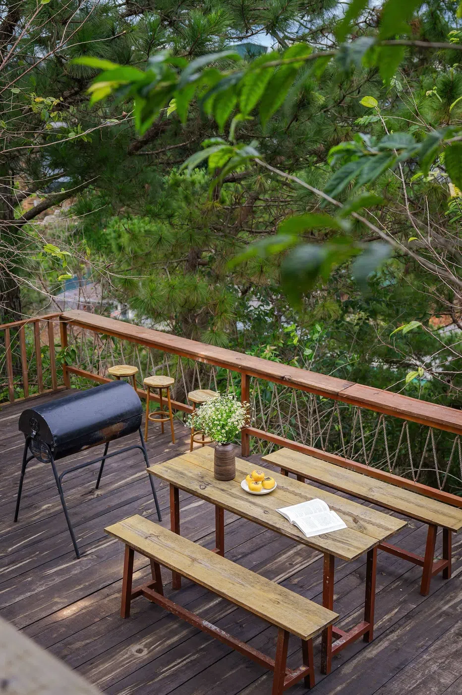 home gỗ săn mây, hoàng hôn - thuê homestay đà lạt ảnh 6