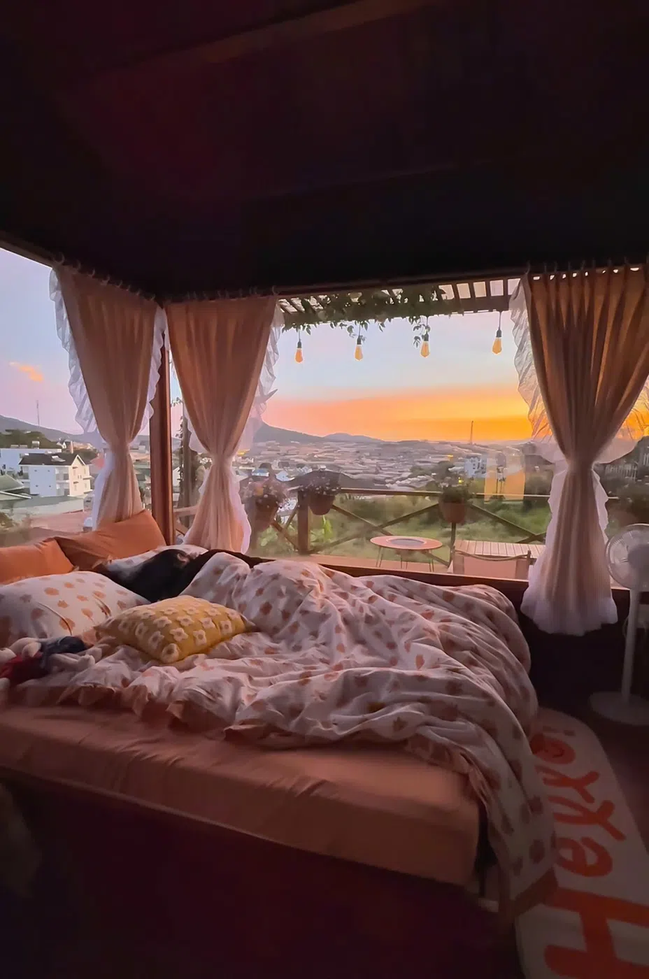 Nguyên căn gỗ VIP riêng biệt 1phòng ngủ - thuê homestay đà lạt ảnh 2
