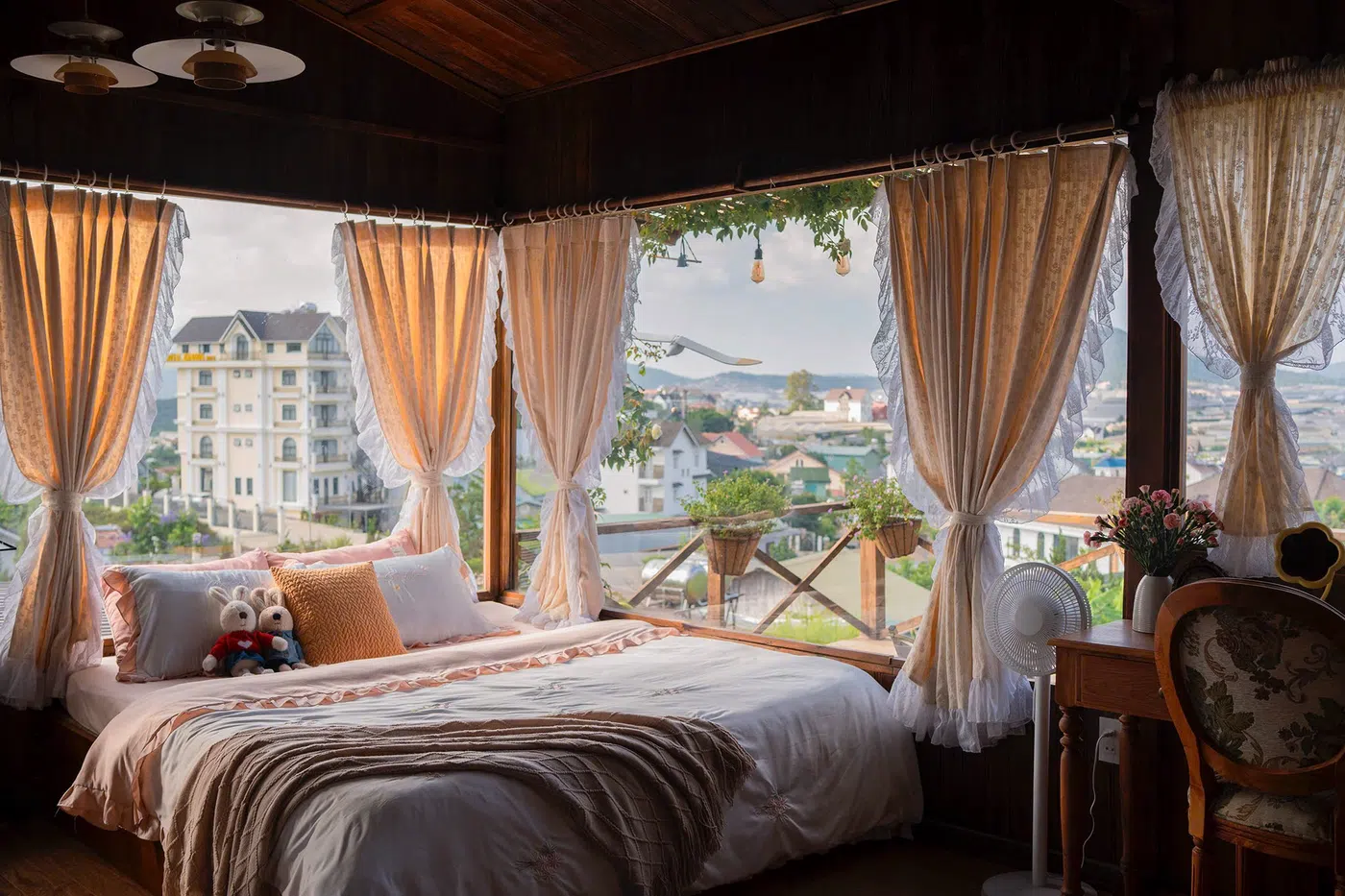 Nguyên căn gỗ VIP riêng biệt 1phòng ngủ - thuê homestay đà lạt ảnh 7